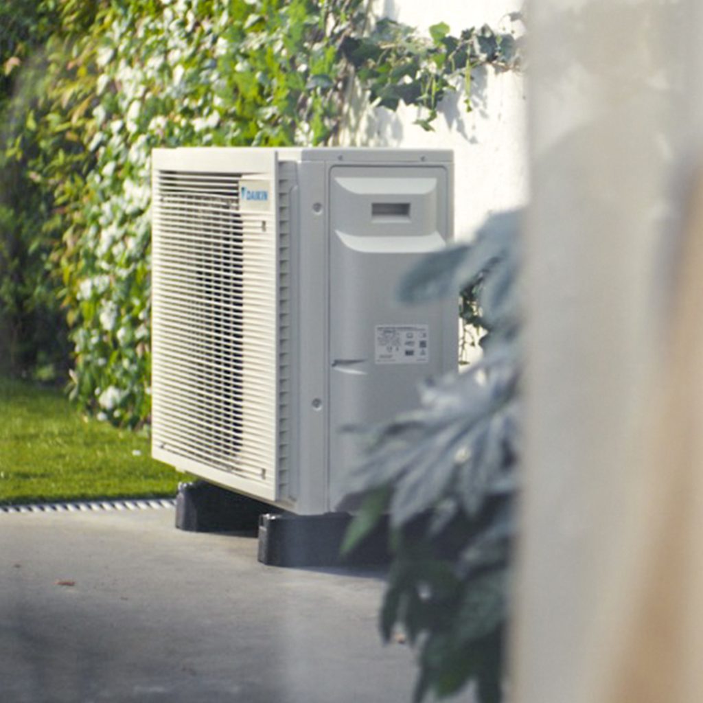 Daikin-buitenunit voor een warmtepomp